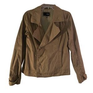 HURLEY Women’s Tan Double Breasted Jacket / Size: Medium